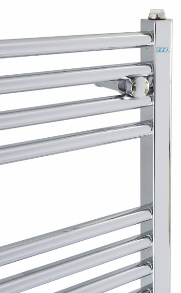 ECA 50×110 Düz Krom Havlupan | Şık ve Dayanıklı Banyo Isıtma Çözümü - 1