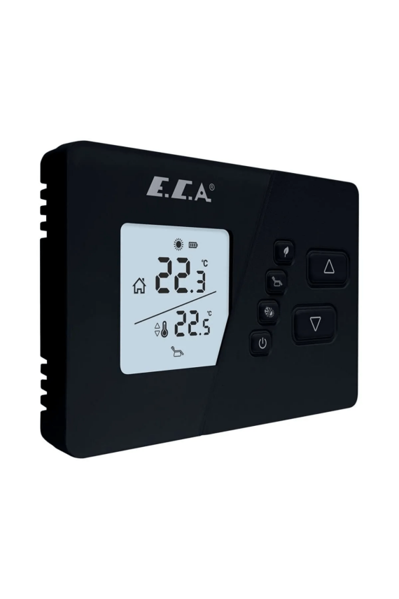 ECA Kablosuz Oda Termostatı Poly Comfort 200B | Konforlu ve Hassas Isı Kontrolü - 2