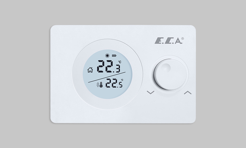 ECA Kablosuz Oda Termostatı Poly Pure 100W | Hassas ve Pratik Isı Kontrolü - 1