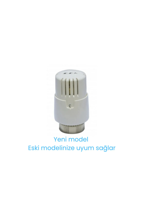 ECA Termostatik Vana Kafası Ayarlanabilir 5 Kademeli | Hassas Isı Kontrolü - 1